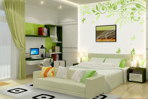 155730baoxaydung image003 Thiết kế biến tấu cho phòng ngủ nhà phố thêm ấn tượng và tiện nghi