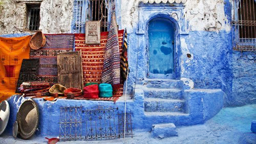 234355baoxaydung 10 Ngỡ ngàng khi lạc vào mê cung màu xanh kỳ ảo ở Morocco
