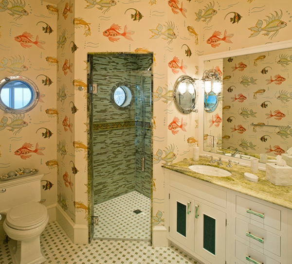 204034baoxaydung image002 Cùng nhìn qua mẫu thiết kế phòng tắm mang màu sắc đại dương