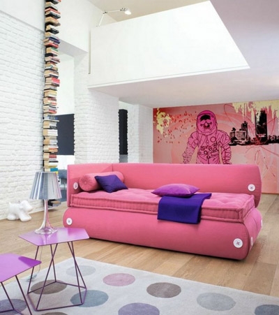 9 Chia sẻ 10 ý tưởng trang trí tường nhà với màu hồng
