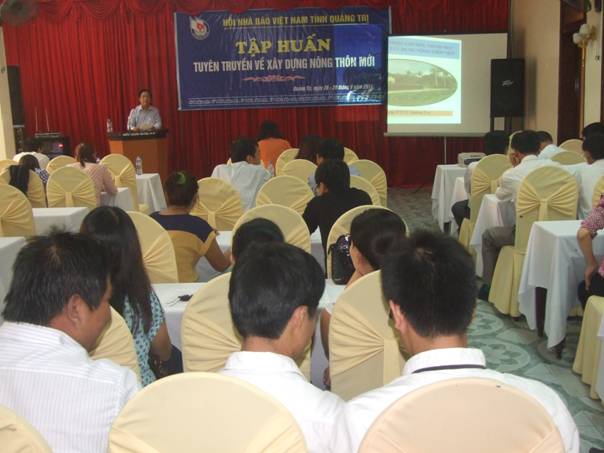 Quảng Trị: Tập huấn tuyên truyền về xây dựng nông thôn mới