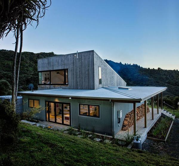 Ngôi nhà nhỏ hiện đại ở New Zealand