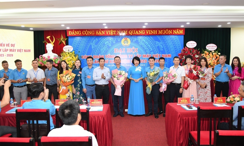 Đại hội lần thứ XX Công đoàn Tổng công ty Lắp máy Việt Nam: Đổi mới – Dân chủ - Đoàn kết – Phát triển