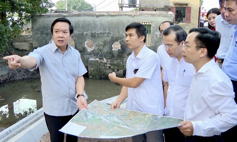 Ninh Bình: Chủ tịch UBND tỉnh chỉ đạo thực hiện Dự án Cụm công trình thuỷ lợi Nam sông Vân và cầu Chà Là