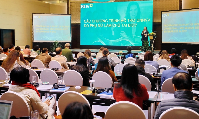 BIDV góp phần thúc đẩy phát triển doanh nghiệp do phụ nữ làm chủ
