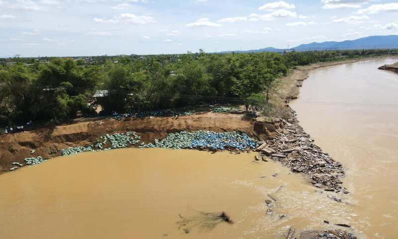 Quảng Nam: Đầu tư dự án kè chống sạt lở khẩn cấp bờ sông Quảng Huế với kinh phí 64,5 tỷ đồng