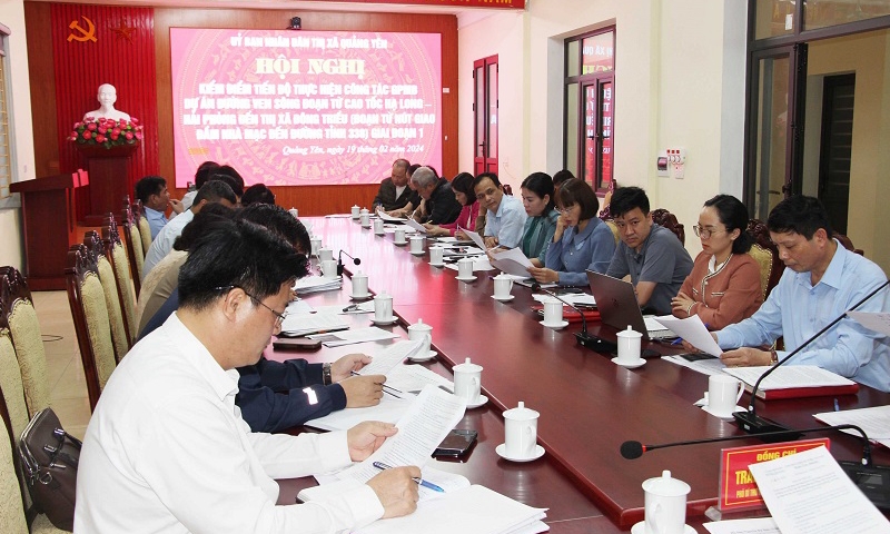 Quảng Yên (Quảng Ninh): Thực hiện quyết liệt các giải pháp để đẩy nhanh tiến độ GPMB các dự án trọng điểm