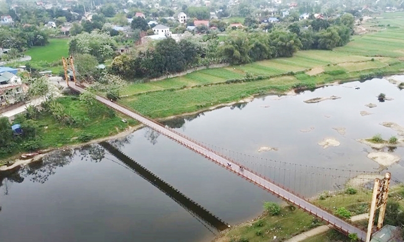 Thái Nguyên: Thanh tra tỉnh kiến nghị tháo dỡ công trình cầu treo Đồng Liên
