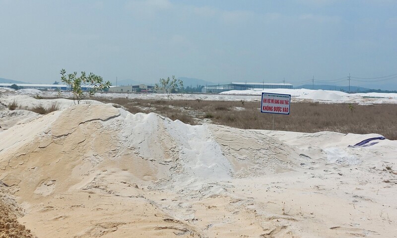 Kiểm tra Đề án đóng cửa mỏ khoáng sản cát trắng của Công ty Cổ phần Kỹ nghệ khoáng sản Quảng Nam