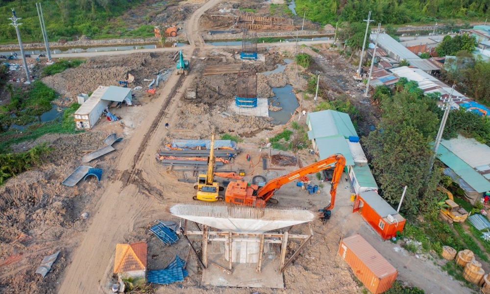 Thành phố Hồ Chí Minh: Thúc đẩy mở mỏ cát cung cấp vật liệu dự án đường Vành đai 3