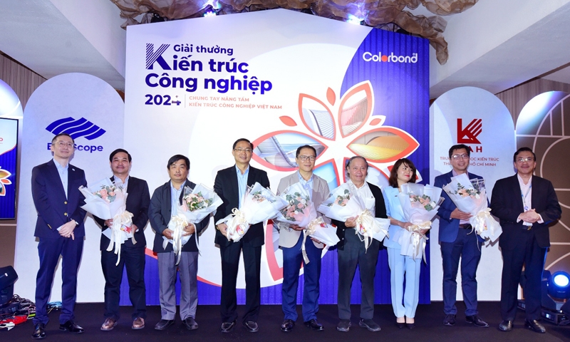 NS BlueScope Việt Nam chung tay nâng tầm kiến trúc công nghiệp qua Giải thưởng Kiến trúc Công nghiệp Việt Nam 2024