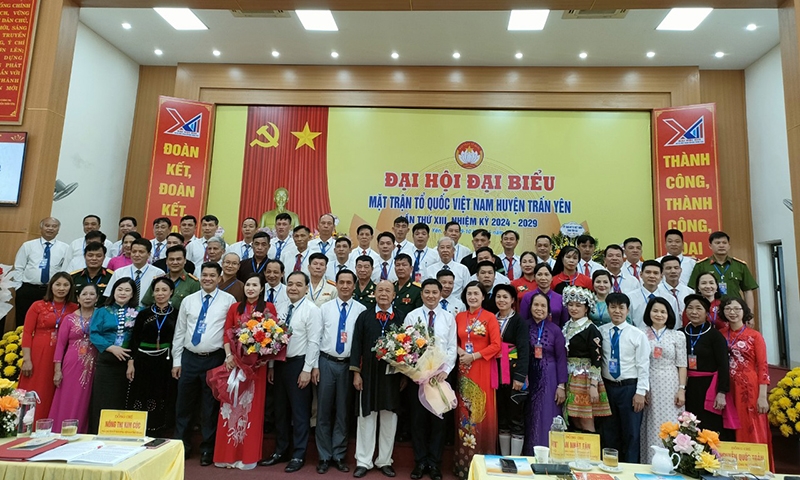 Yên Bái: Đại hội đại biểu Mặt trận Tổ quốc Việt Nam huyện Trấn Yên lần thứ XIII thành công tốt đẹp